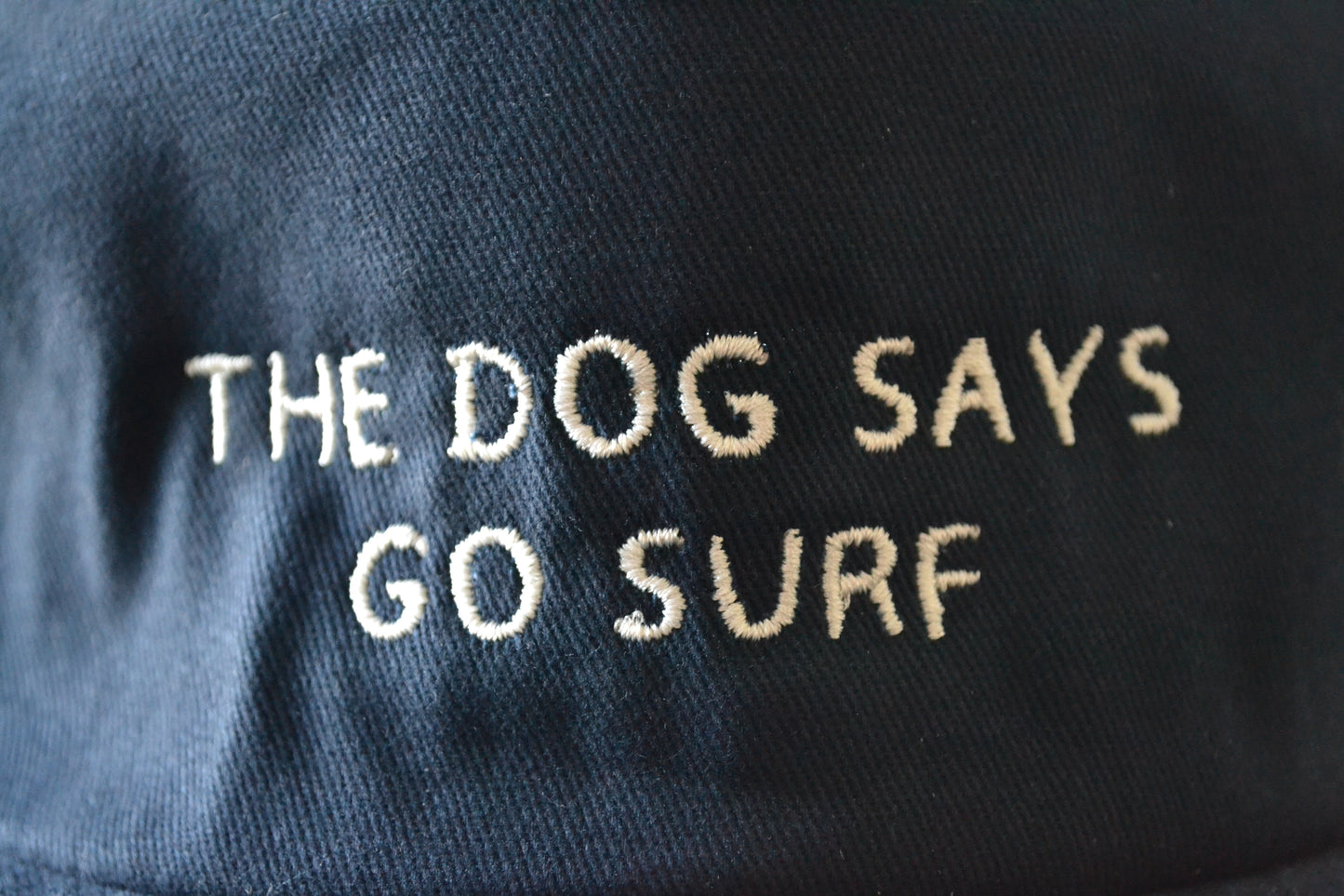 THE DOG SAYS GO SURF Snapback Hat
