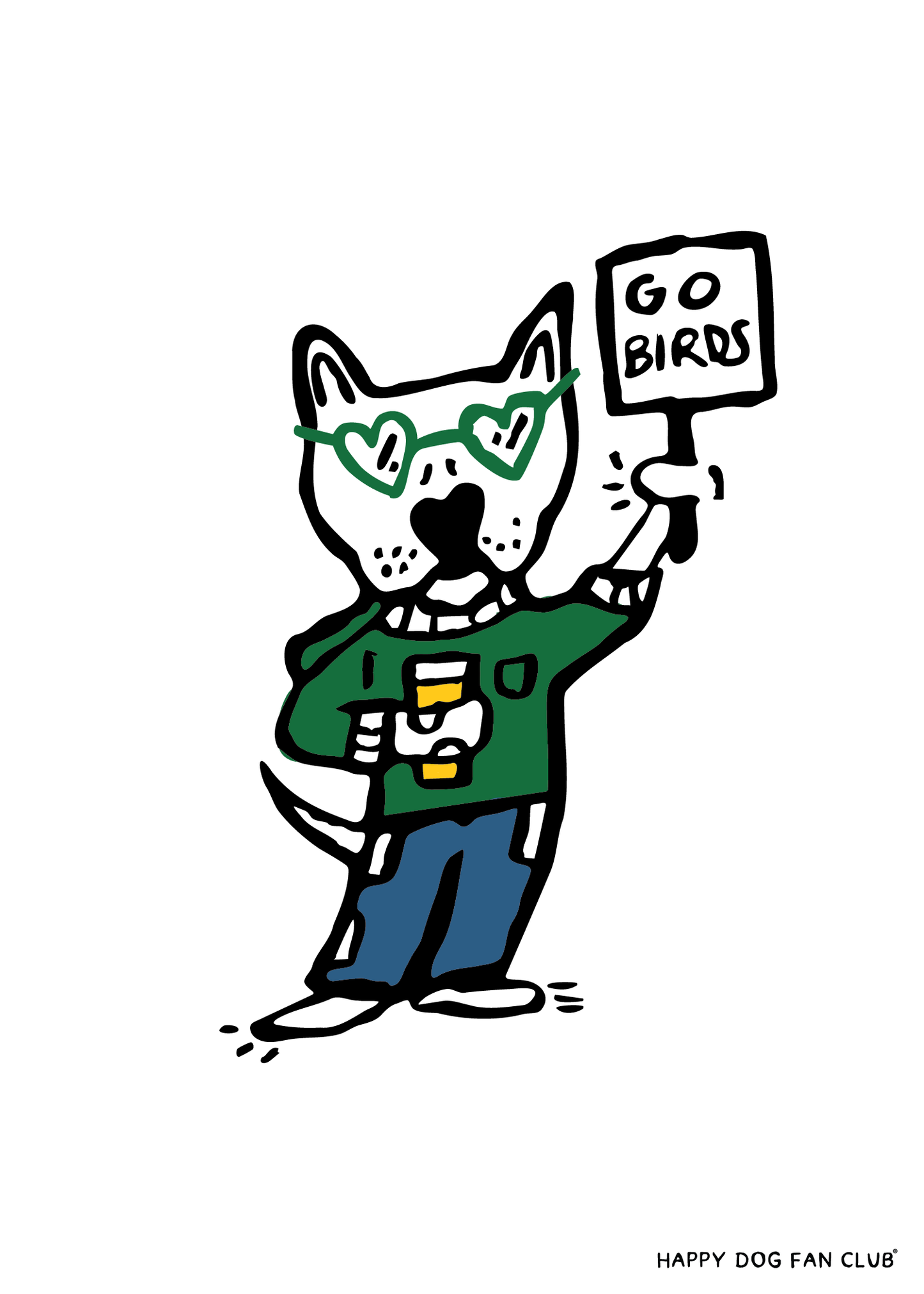 Go Birds Tailgating Pit Art Print