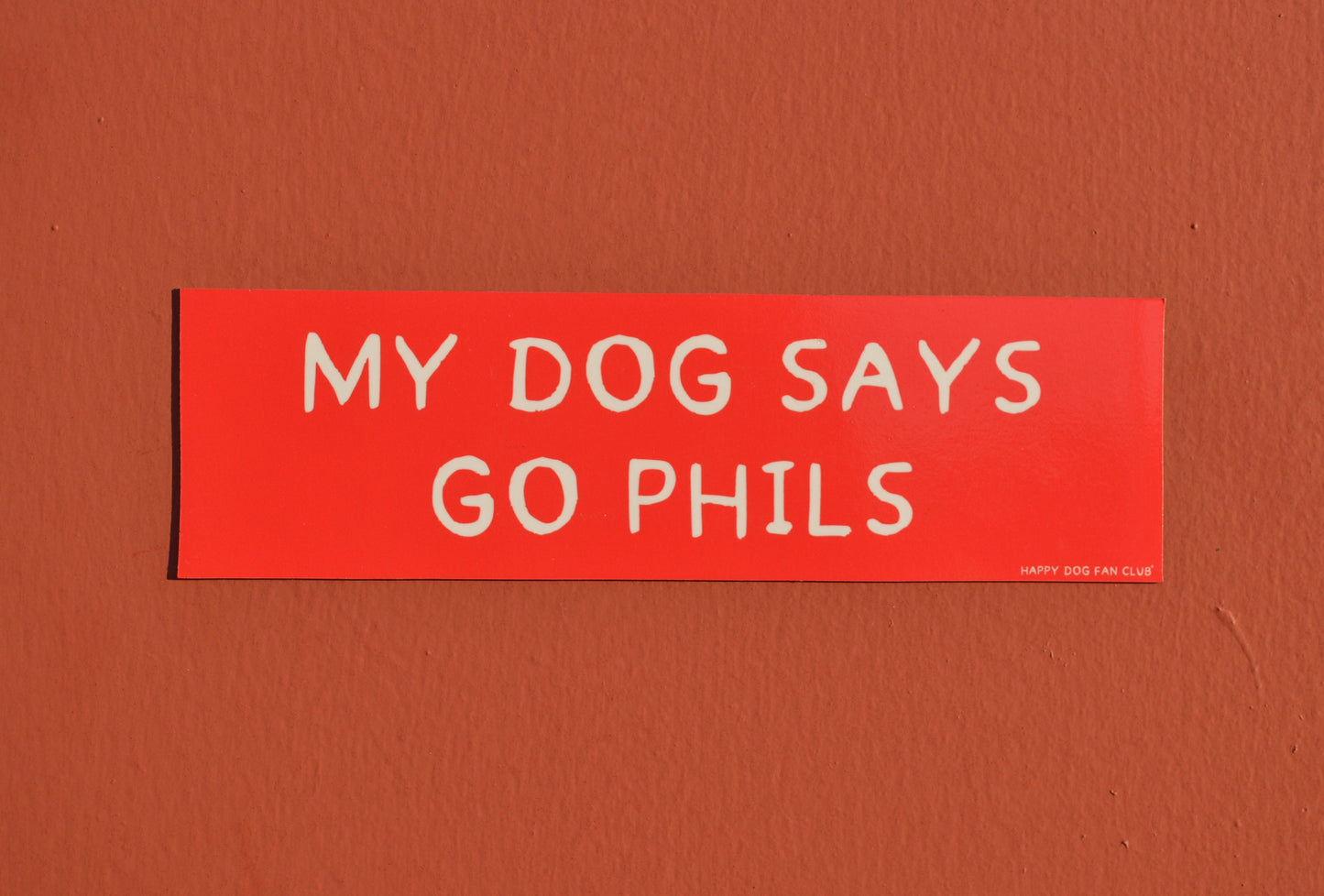 My Dog Says Go Phils Vehicle Magnet