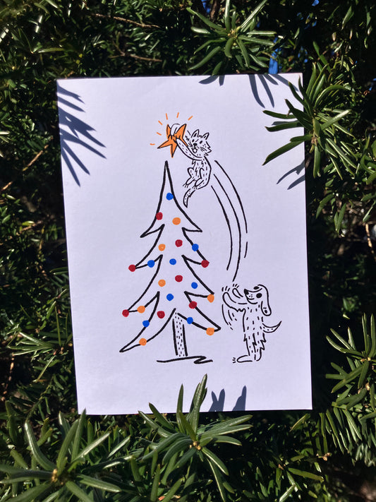 "Work Together" Christmas Card