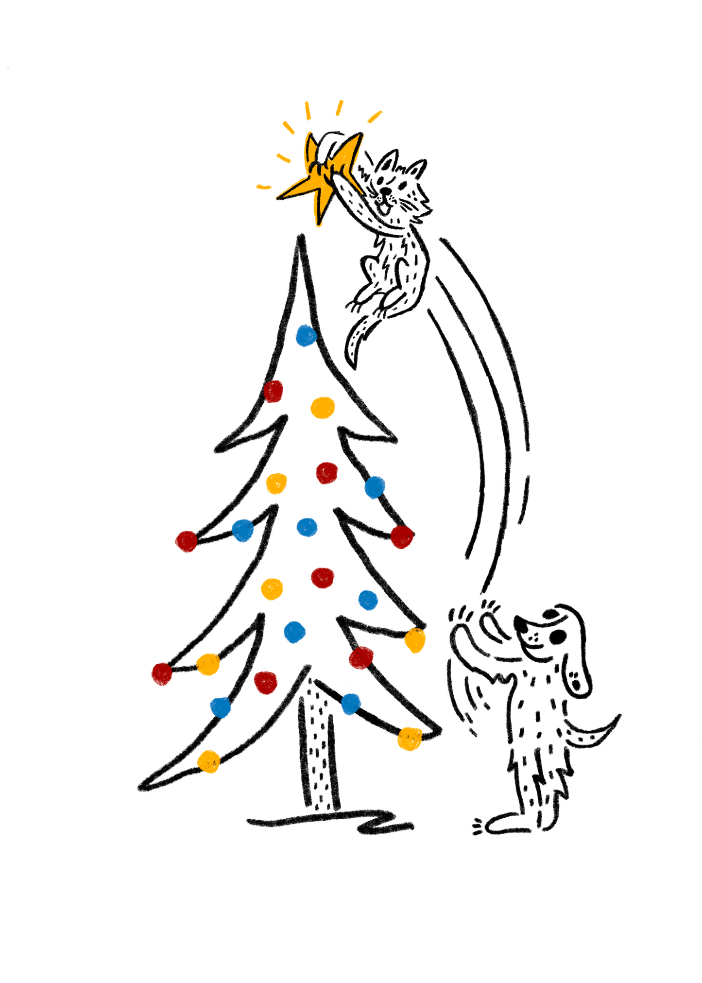 "Work Together" Christmas Card